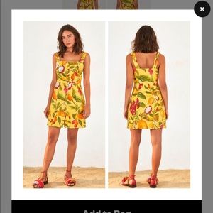 FARM RIO FRUIT LOVERS MINI DRESS
